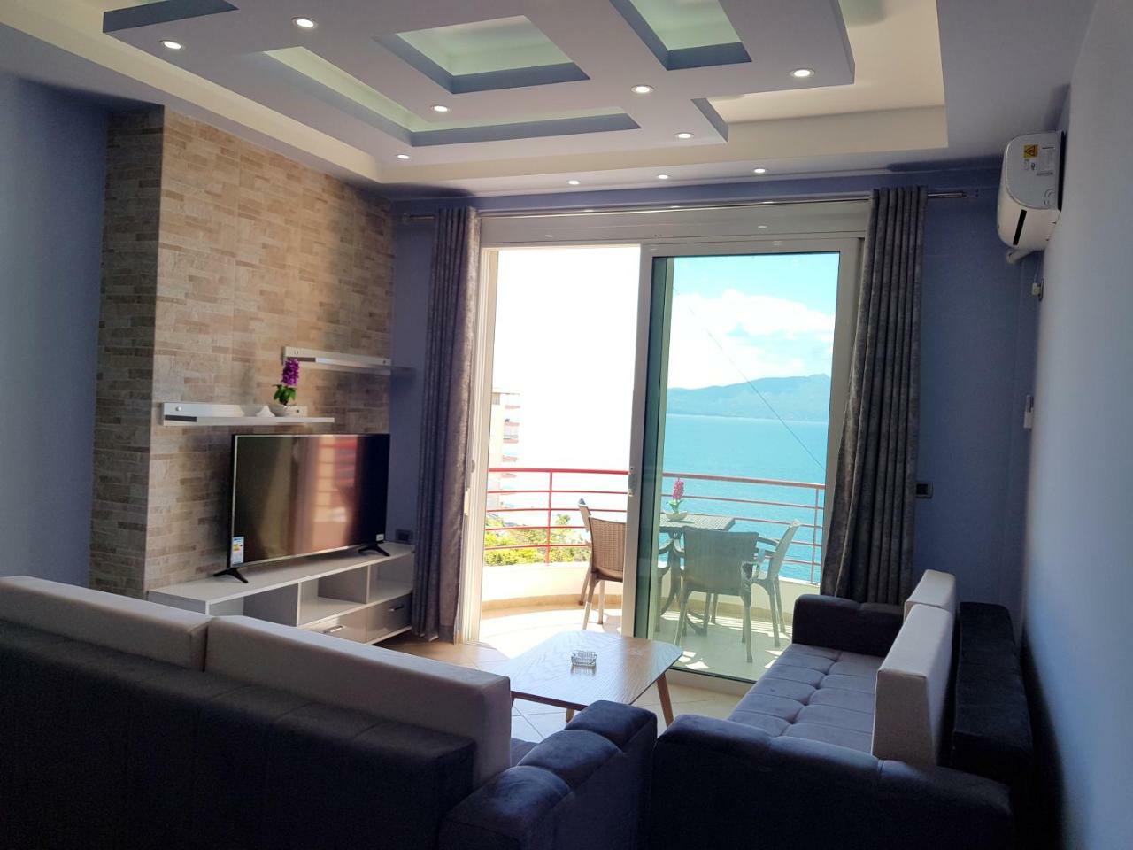 Apartment Of Beautiful Dreams Over The Sea Sarandë Exterior foto